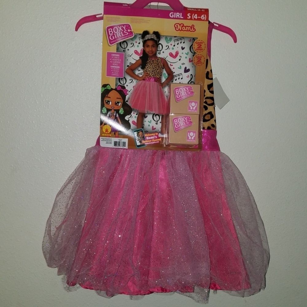 NEW Nomi Boxy Girls Halloween Costume Small 4-6 - Picture 2 of 6